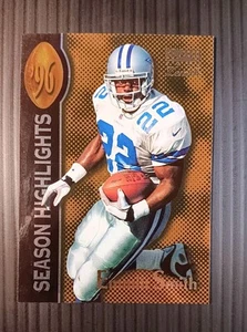 1997 Pinnacle Zenith Season Highlights #147 Emmitt Smith Dallas Cowboys - Picture 1 of 2