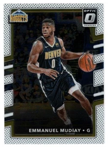 Emmanuel Mudiay - Denver Nuggets (NBA Basketball) 2017-18 Donruss Optic # 40 MT - Picture 1 of 1