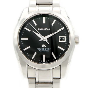 SEIKO Grand Seiko GS Mechanical 9S55-0010 100m Date Black SS Men Automatic - Picture 1 of 5