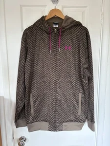 Men’s Under Armour Brown Zip-Through Jacket. Brand New Without Tags - Picture 1 of 9