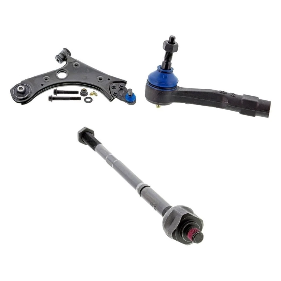 For Jeep Compass 17-21 Control Arm with Ball Joint and Tie Rod End Kit Supreme Foto 1 de 1