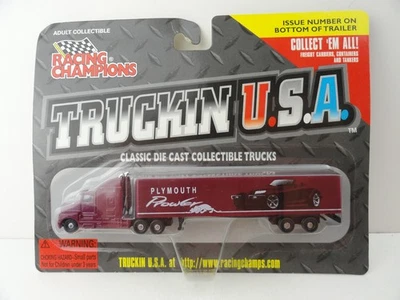 Racing Champions Truckin 美国 #5 1/144 Kenworth T600 (Plymouth Prowler) — 第 1/4 张图片