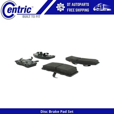 Para Chevrolet K1500 1988-1999 | Pastillas de freno de disco delanteras centradas | Semimetálicas Foto 1 de 4