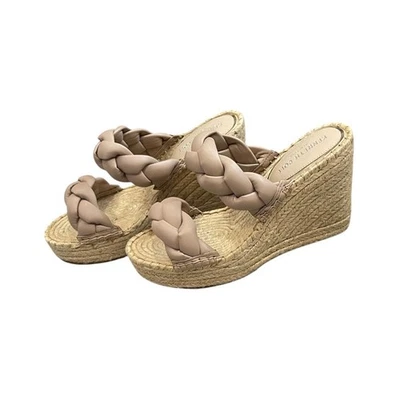 Sandalia mocasín Kenneth Cole Olivia trenzada cuña para mujer 7,5 Foto 1 de 4