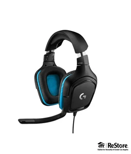 Logitech G432 Wired Gaming Headset, 7.1 Surround Sound - Picture 1 of 6