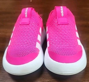 Adidas Infantil Bubblecomfy Zapatos JI1608 - US:7.5K Rosa Caliente/Blanco T20 - Imagen 1 de 8