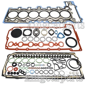 Engine Gaskets Seals compatible For BMW 323i 525i E90 E60 E83 N52B25 2.5L V6 - Picture 1 of 6