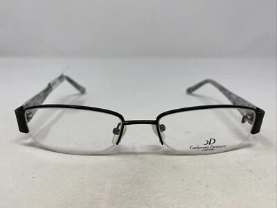 Catherine Deneuve CD-277 BLK 52-16-135 ¡Marco de gafas negro con media montura! 305 Foto 1 de 4