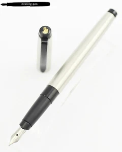 Pelikan Celebry P560 Fountain Pen in Stainless Steel F, M, B or OB-nib - Picture 1 of 22