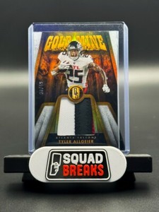 2023 Gold Standard Tyler Allgeier /49 Gold Mine 3 Color Patch