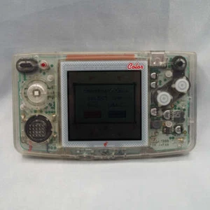 NEOGEO POCKET COLOR Crystal Handheld System Tested Working Japan - Picture 1 of 16