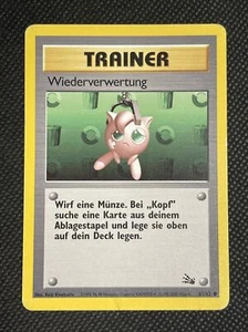 Pokemon Card Recycle (German) Fossil 61/62 - PLAYED - Picture 1 of 2