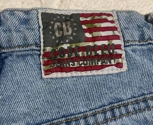 Code Bleu Jeans Company CB Blue Jeans 12.5" High Rise Button Fly 26"X29" Bootcut - Picture 1 of 11