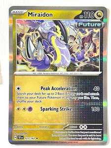 Miraidon 121/162 Holo Rare - Temporal Forces Pokemon - Pack Fresh Near Mint NM - Picture 1 of 4