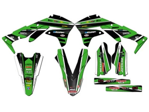 2016-2018 KX 450F VIGOR Green Senge Graphics Kit Compatible with Kawasaki - Picture 1 of 4