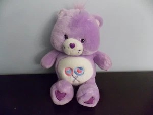 Care Bears Purple Share Bär Lutscher sprechend/singend 12 Zoll Plüsch - Bild 1 von 2