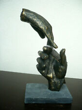 Casablanca Design Skulptur "Two Hands" 89384 Höhe 21 cm goldfarben Liebe Hilfe