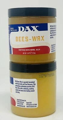 Dax Bees-Wax, Braids Twist & Locs {2 JAR } 7.5 Ounce EACH FREE SHIPPING - Image 1 of 2