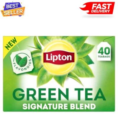 Té verde Lipton, bolsas de té - caja de 40 cuentas Foto 1 de 4