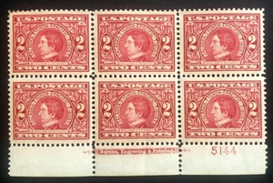 US VINTAGE #370 ALASKA-YUKON ISSUE OF 1909. PL,BLK-6, BUREAU IMP-MNH, O.G -NICE - Picture 1 of 2