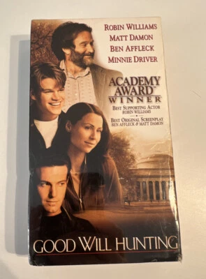 GOOD WILL HUNTING (VHS, 1998) Sealed Robin Williams Ben Affleck Matt Damon - Image 1 of 4
