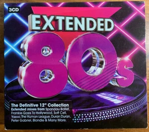 EXTENDED 80s THE DIFINITIVE 12" COLLECTION, 3-CDs JUST UNDER 4 HOURS OF AWESOME! - Bild 1 von 5