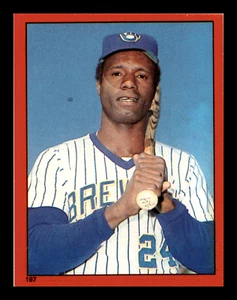 1982 Topps Stickers Ben Oglivie  Milwaukee Brewers #197 NM-MINT - Picture 1 of 2