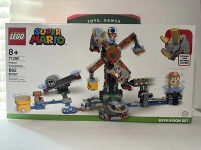 LEGO® Super Mario™ Reznor Knockdown Expansion Set 71390. New. B9 - Image 1 of 2