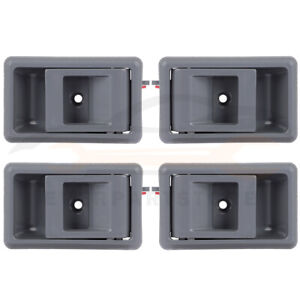 4Pcs Interior Door Handle For 1989-1995 Toyota 4Runner Fits Left Right Side