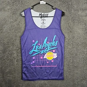 Retro Throwback Los Angeles Lakers Penny Trikot Schnurrbart Brigade Größe Small - Bild 1 von 9