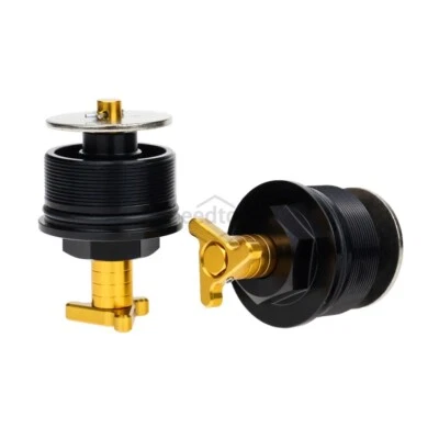 2x parafusos de tampas de garfo pré-carga para Honda XL600 Transalp 600 1987-1999 garfo 41mm - Imagem 1 de 4