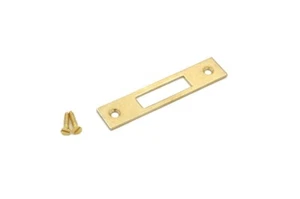 Placa de golpe de 2" mortaja completa muebles cerradura media mortaja cerradura latón sólido - Imagen 1 de 2