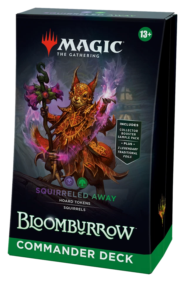 Magic the Gathering Bloomburrow Commander Deck - Squirreled Away - ENGLISCH! - Bild 1 von 1