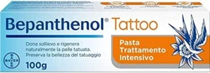 Bepanthenol Tattoo Pasta Trattamento Intensivo, Crema Tatuaggi Corpo Pantenolo - Foto 1 di 7