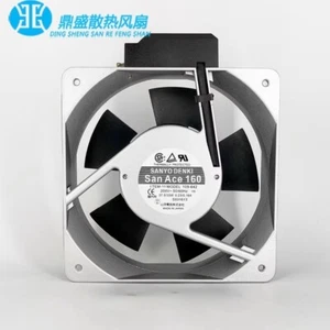 Ventilateur de refroidissement cadre en aluminium Sanyo 109-642 200 V 37,5/33 W 0,23/0,18A 16050 - Photo 1/5