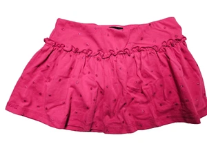 Basic Edition Pink Tiered Scooter Skirt Soft Lightweight Elastic Waist XS 4/5 - Picture 1 of 5