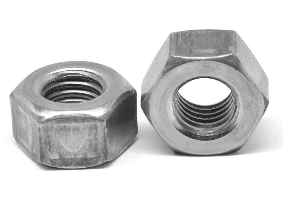 ASMC INDUSTRIAL 3/4-10 Coarse Heavy Hex Nut Left Hand Thread Plain Finish