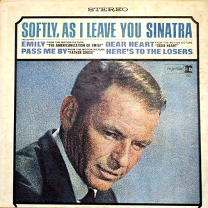 Frank Sinatra 'Softly, As I Leave You' Vinyl LP Record 1964 FS-1013 VG/VG+ - Picture 1 of 4