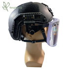 Tactical Aramid Fiber Ballistic IIIA Bullet Proof Helmet Face Guard Shield Mask