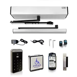 Smart Auto Door Opener with Wireless Sensor Switch,Wireless Keypad and Strike - Picture 1 of 11