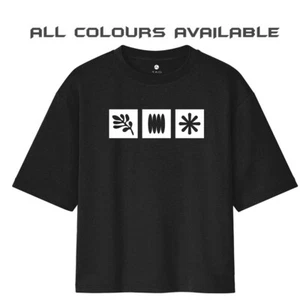 Men's Oversized Cotton Graphic T-Shirt Streetwear Printed Tee Hip Hop Fashion - Picture 1 of 5