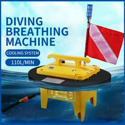 Scuba Diving Equipment Ventilator Without Diving Tank Oxygen Support 3/6 Hours - image 1 of 4