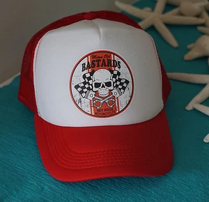 MEAN OLD BASTARDS HOT ROD GARAGE TRUCKER CAP HAT MESH TRUCKER HOT ROD RAT ROD - Imagen 1 de 2