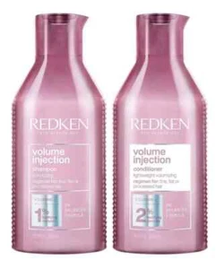 Redken Volume Inject Shampoo and Conditioner 10.1 oz SET
