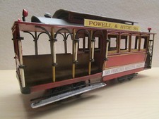 Blechmodell Straßenbahn rot Ca. 32x11x15 Cm 905274