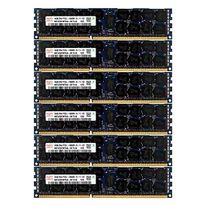 PC3L-10600 6x16GB DELL POWEREDGE R320 R420 R520 R610 R620 R710 R820 Memory Ram - Picture 1 of 1