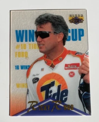 RICKY RUDD 1996 Classic Clear Assets Acetate Winston Cup Trading CARD #60 - Image 1 of 3