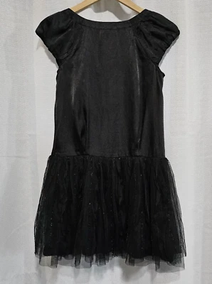 Vestido Gap Negro Tul Hada Capricho Bailarina Lentejuelas Miércoles Niñas XL 12 Foto 1 de 4