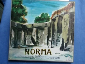 bellini norma cofanetto 3 lp cetra cigna stignani breviario pasero maestro gui - Picture 1 of 1