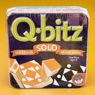 New!! Q-Bitz Solo Game Orange Edition Visual Dexterity, Cubed Still Sealed - Image 1 of 4